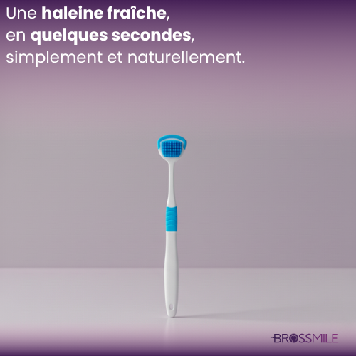Grattoir de langue professionnel pour une haleine fraîche