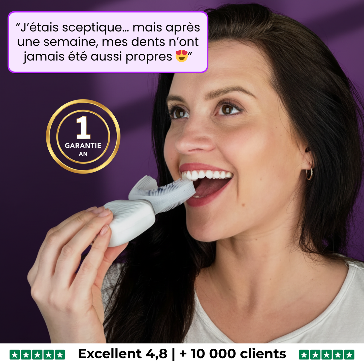 UBrush™ – Brosse à dents automatique