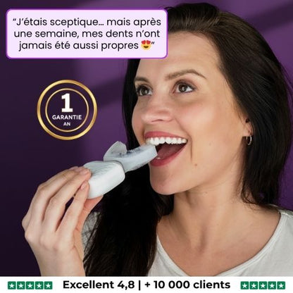 UBrush™ – Brosse à dents automatique LED 360°