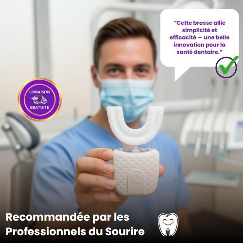 UBrush™ – Brosse à dents automatique LED 360°
