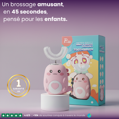 DinoBrush™ – Brosse à dents automatique enfants 360°